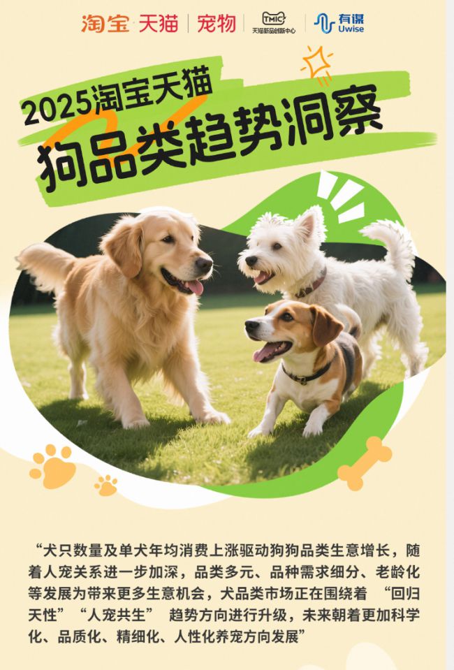 趋势报告13大品牌领跑细分赛道天猫宠物发布2025狗品类消费(图6)