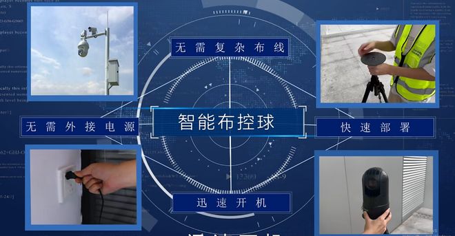 时监控手机远程操控超便捷移动布控摄像头：